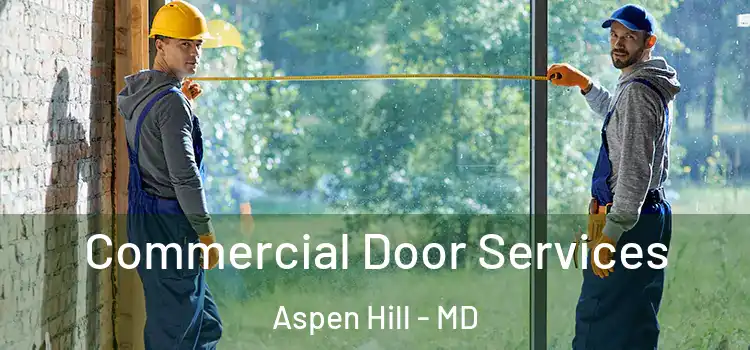 Commercial Door Services Aspen Hill - MD