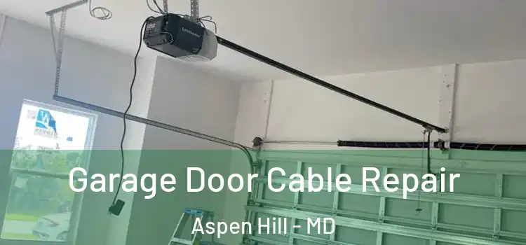  Garage Door Cable Repair Aspen Hill - MD