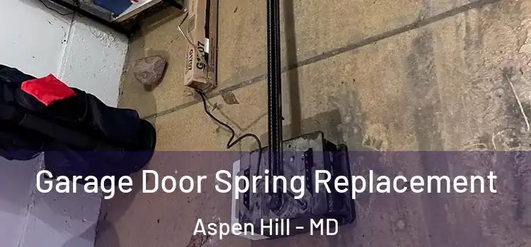  Garage Door Spring Replacement Aspen Hill - MD