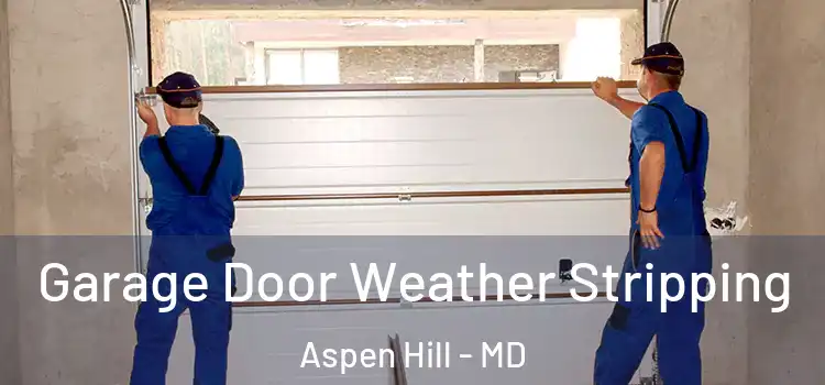  Garage Door Weather Stripping Aspen Hill - MD
