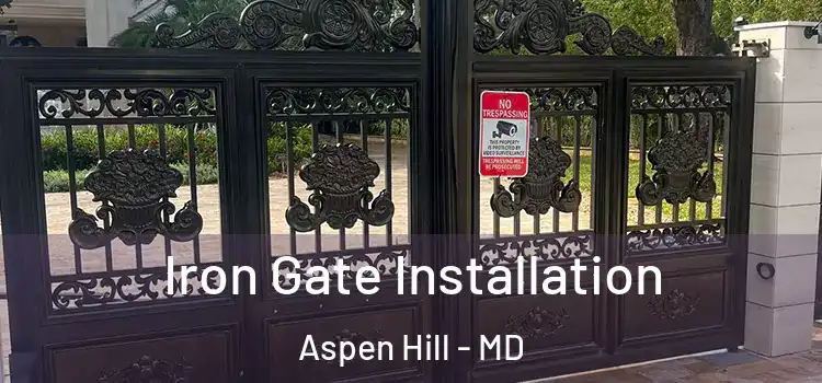  Iron Gate Installation Aspen Hill - MD